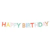 Scallop Bright Happy Birthday Garland | 1ct