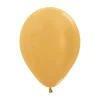 11" Sempertex Latex Balloon Pack, Metallic Gold | 100ct