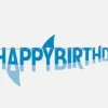 Shark Party Happy Birthday Banner | 1ct