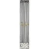 Silver Long Candles | 16ct