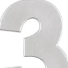 Silver Number 3 Sparkler Candle | 1ct