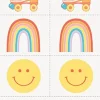 Skate Retro Temporary Tattoos | 24ct