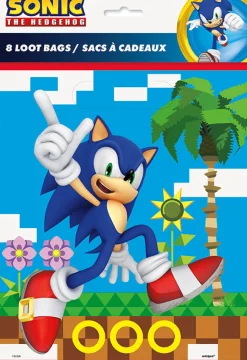 Sonic The Hedgehog Loot Bags | 8 ct
