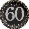 Sparkling Celebration 60 Round Plates, 7in | 8ct