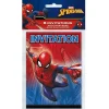 Spider-Man invitations | 8ct