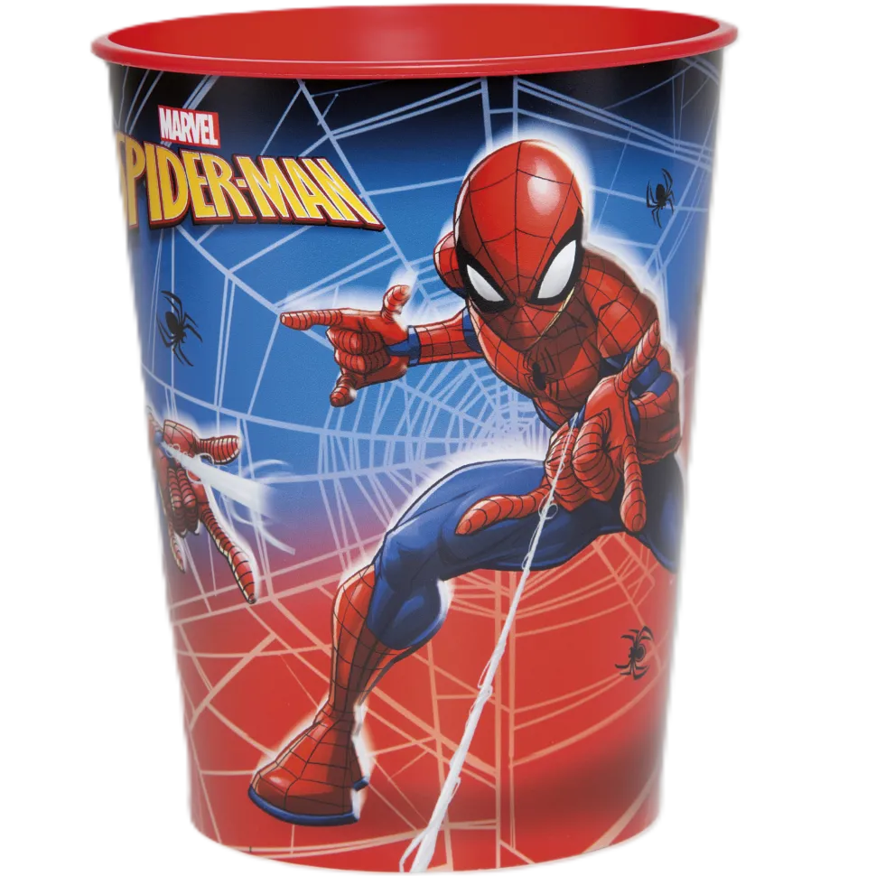 Spider-Man plastic favor cup 16oz | 1ct