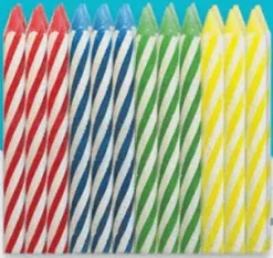 Spiral Birthday Candles | 12ct