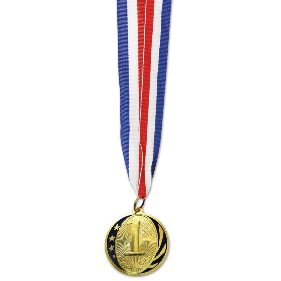 1st Place Medal w/Ribbon | 1ct