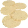 Straw Fringe Placemat | 1ct