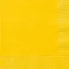Sunshine Yellow Beverage Napkins | 100ct