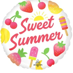 Sweet Summer Fruity Mix Mylar 18in | 1ct