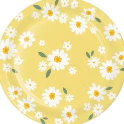 Sweet Daisy Paper Plate 9" | 8ct