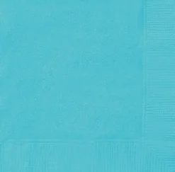 Teal Beverage Napkins | 40ct
