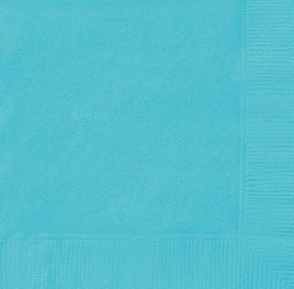 Teal Beverage Napkins | 40ct