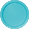 Teal Round Plate 7in | 20ct