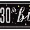 30th Birthday Banner 9ft | 1ct