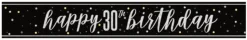 30th Birthday Banner 9ft | 1ct