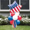 4th Of July Patriotic Balloon Yard Sign Kit | 1Kit