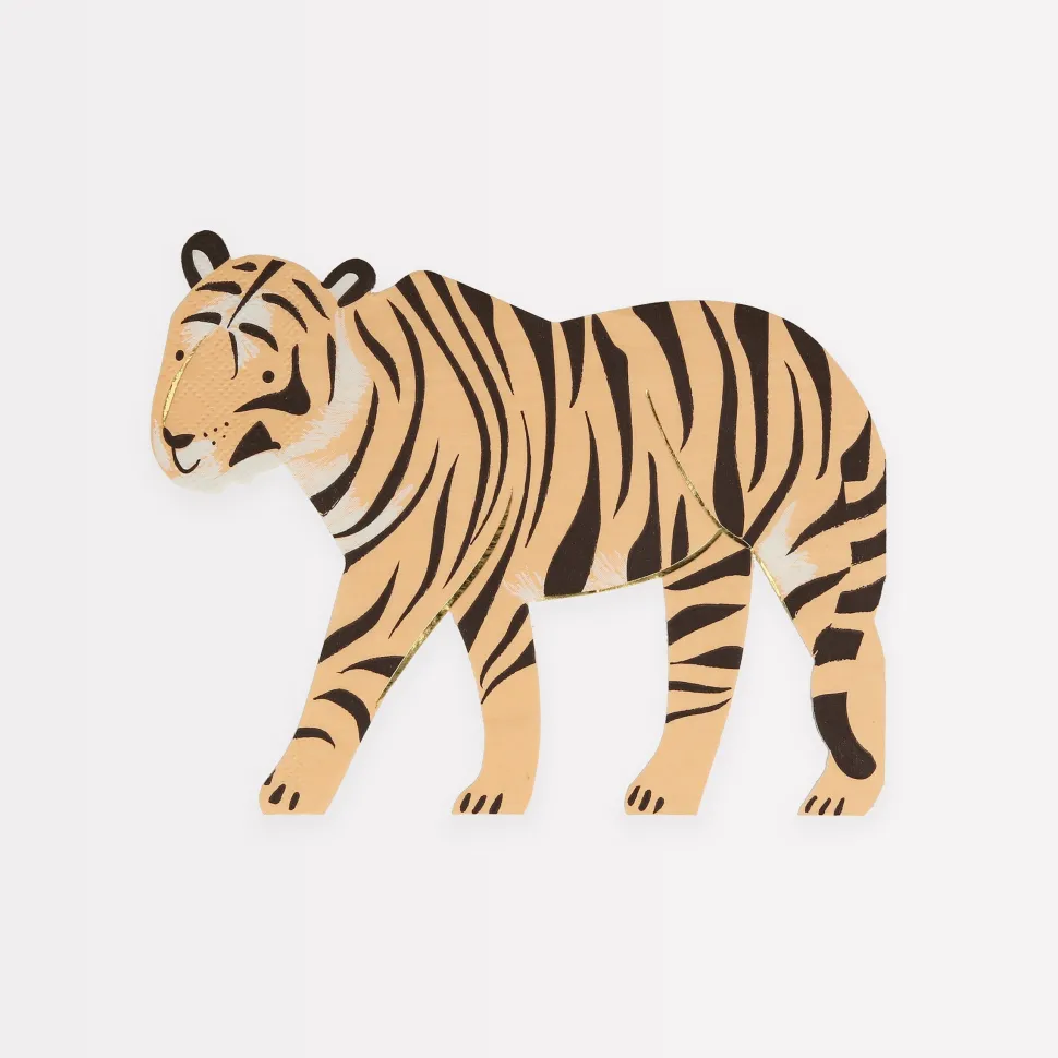 Tiger Napkins | 16ct