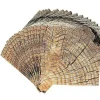 Timber Cut Beverage Napkins 16pk | 1ct