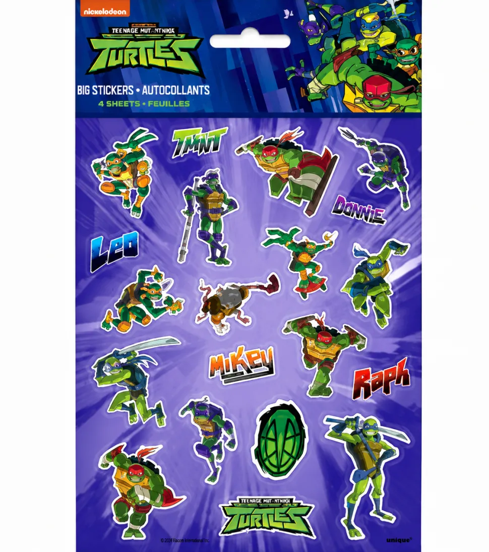 TMNT Sticker Sheet | 4ct