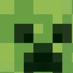 TNT Minecraft Lunch Napkins 6" | 16ct