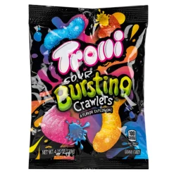 Trolli Sour Bursting Crawlers 4.25 oz Peg Bag | 1ct