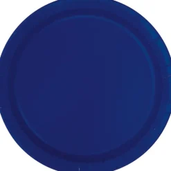 True Navy Paper Plates 9" | 50ct