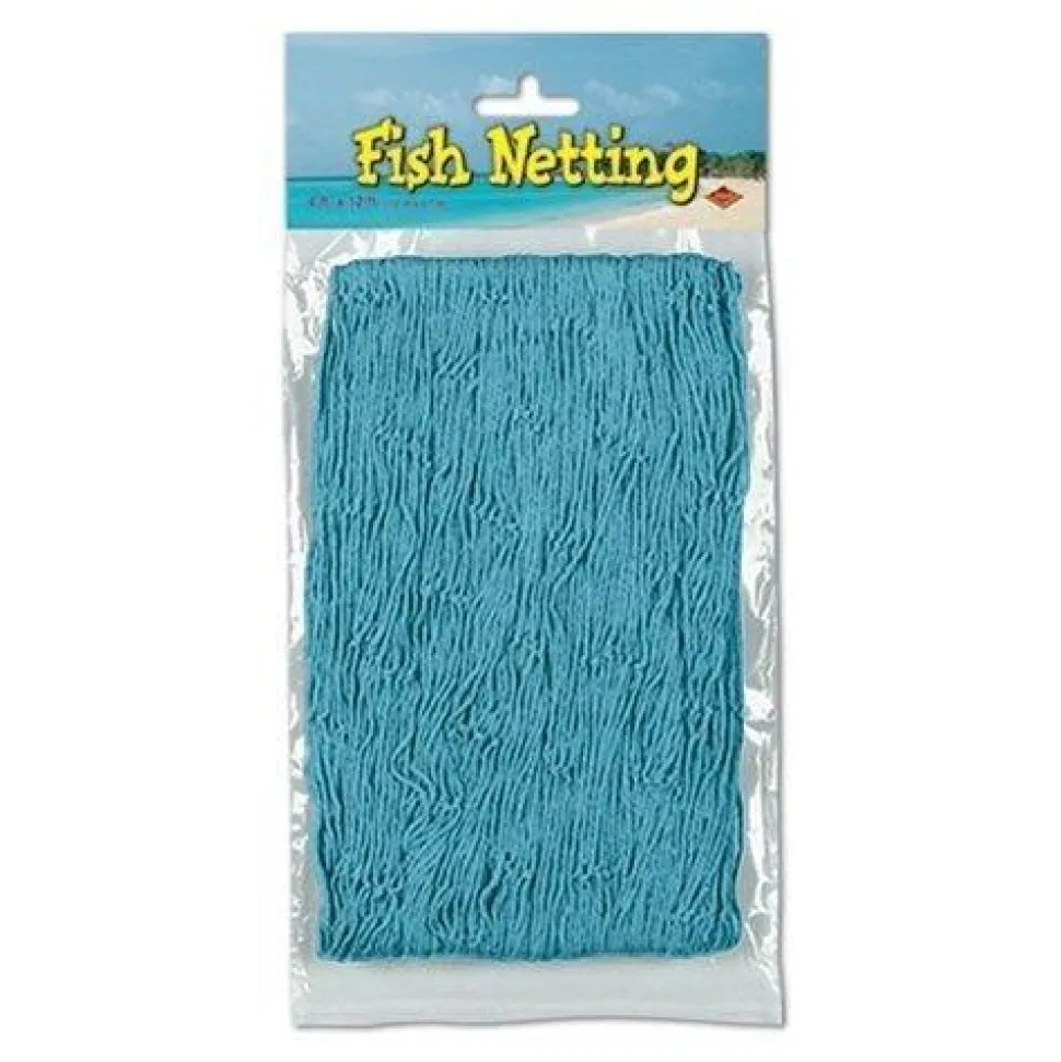 Turquoise Fishing Netting, 12' | 1 ct