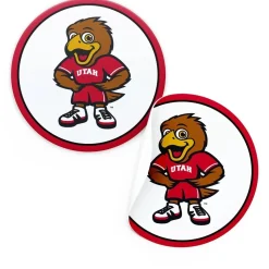 U of U Swoop Mascot Stickers 2" | 24 ct