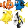 Under The Sea Fish Cutouts | 4 ct