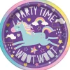 Unicorn Plate 7in | 8ct
