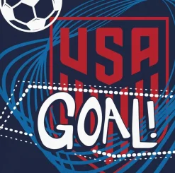 USA Men's Soccer World Cup 2026 Beverage Napkins | 16ct