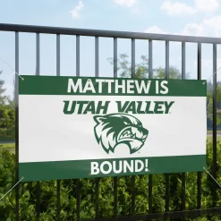 UVU Bound Custom Name Banner 2 sizes | 1ct