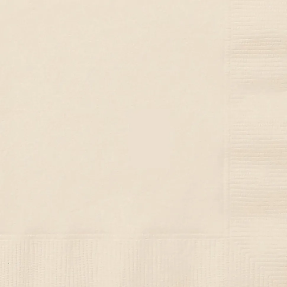 Vanilla Cream Beverage Napkins | 100ct