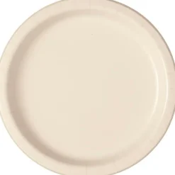 Vanilla Cream Paper Plate 7in | 50ct
