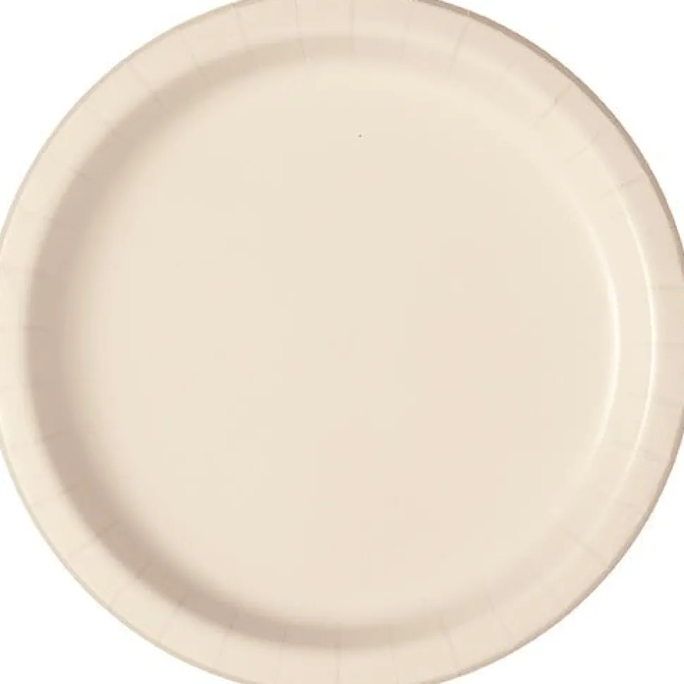 Vanilla Cream Paper Plate 7in | 50ct
