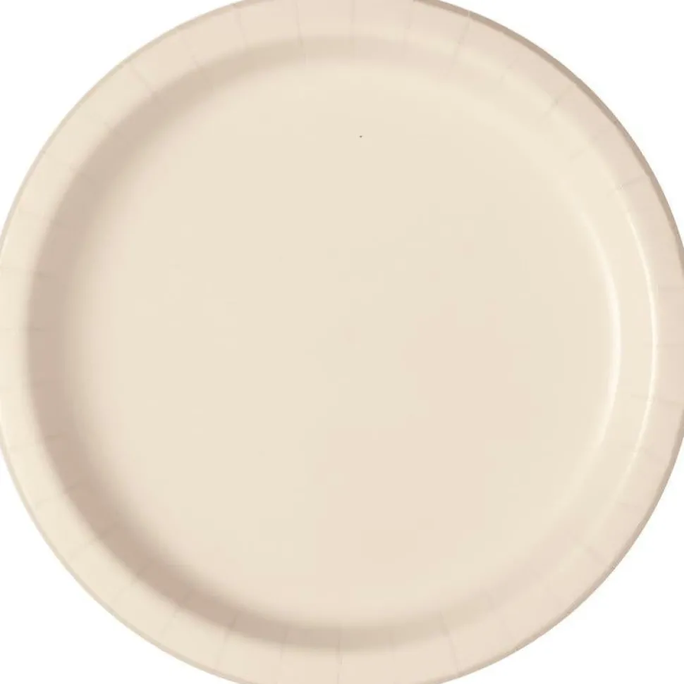 Vanilla Cream Paper Plates 10" | 50ct