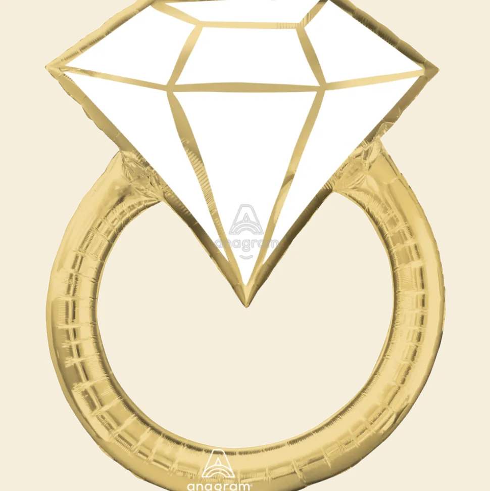 Wedding Ring Supershape Balloon | 1ct