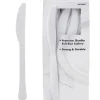 White Plastic Knives | 20ct
