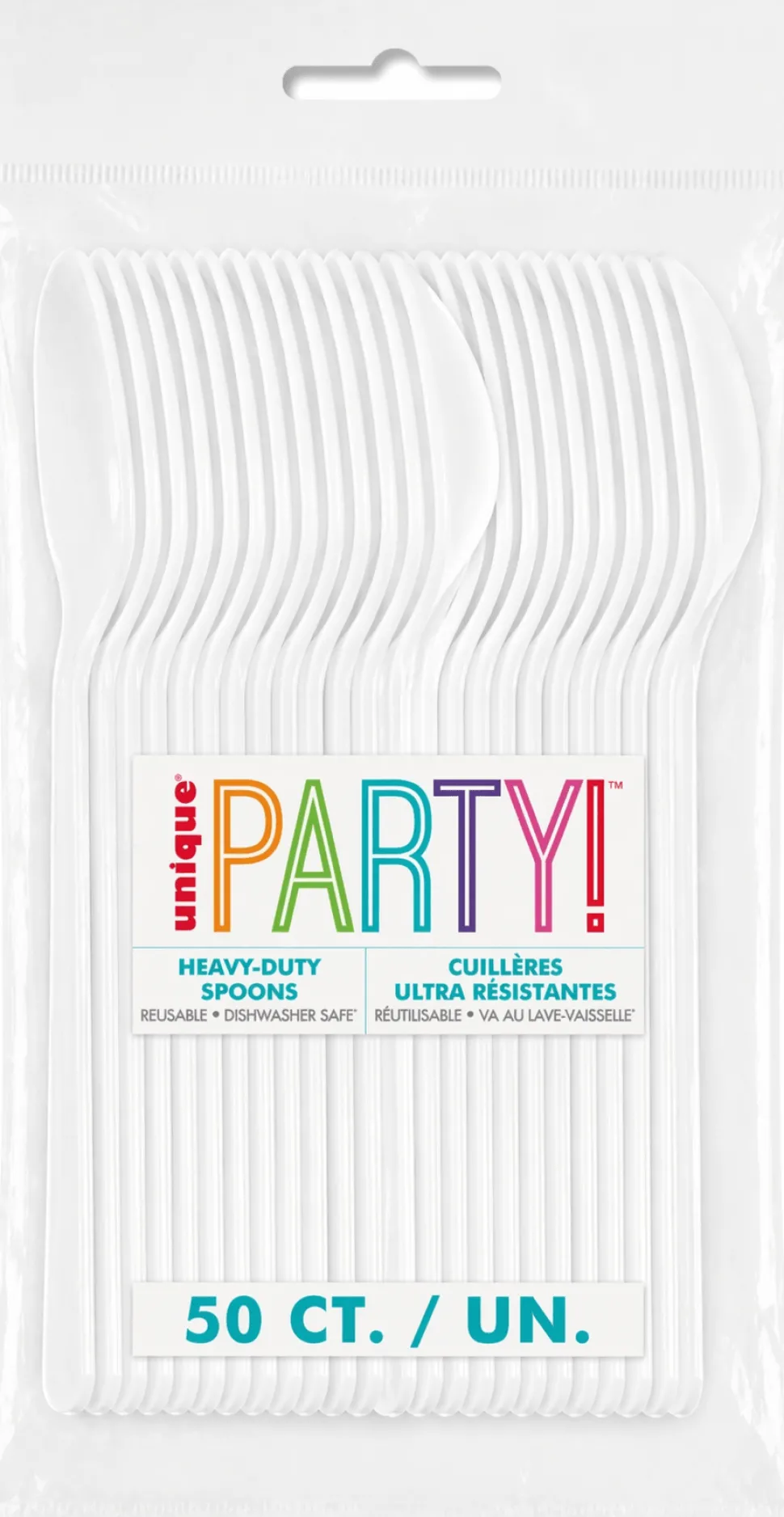 White Premium Spoons | 50ct