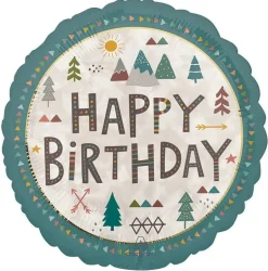 Wilderness Birthday SuperShape Balloon 28" | 1ct