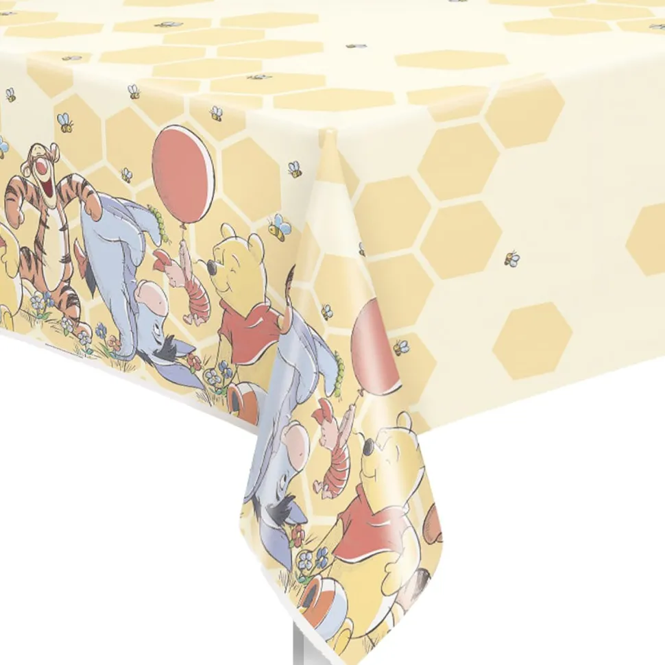 Winnie The Pooh Plastic Tablecover 54"x84" | 1ct