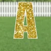 Yard Card Gold Letter 21.5" | 1ct