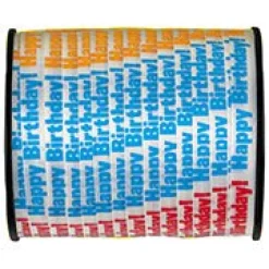 75yd Birthday Curling Ribbon | 1ct