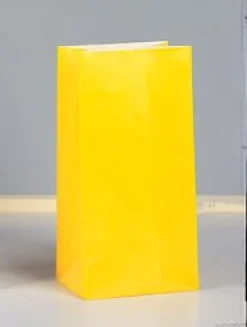 Yellow Paper Bag | 12ct