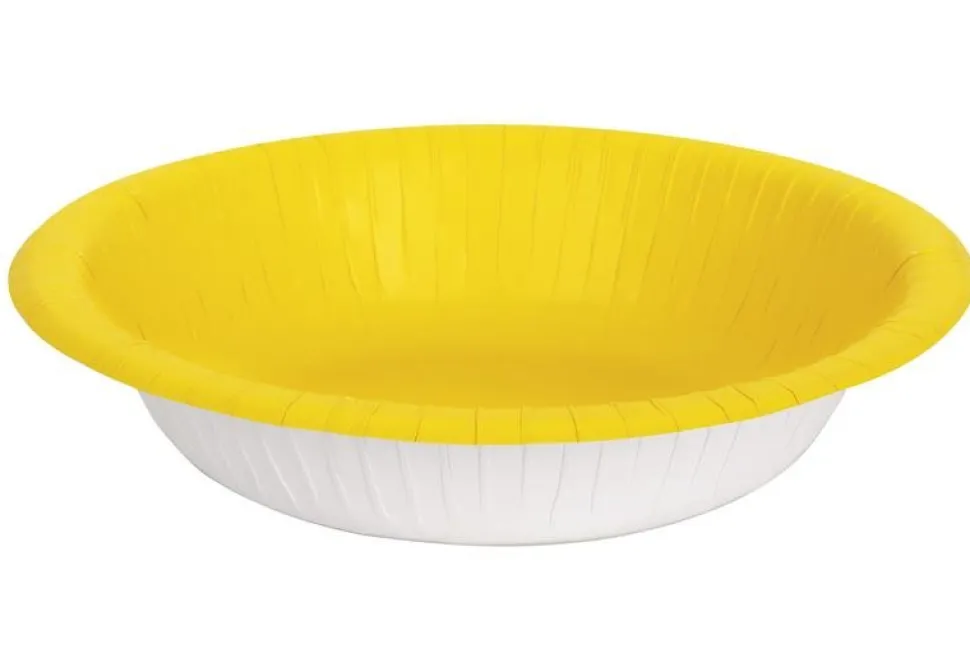 Yellow Paper Bowls | 20ct