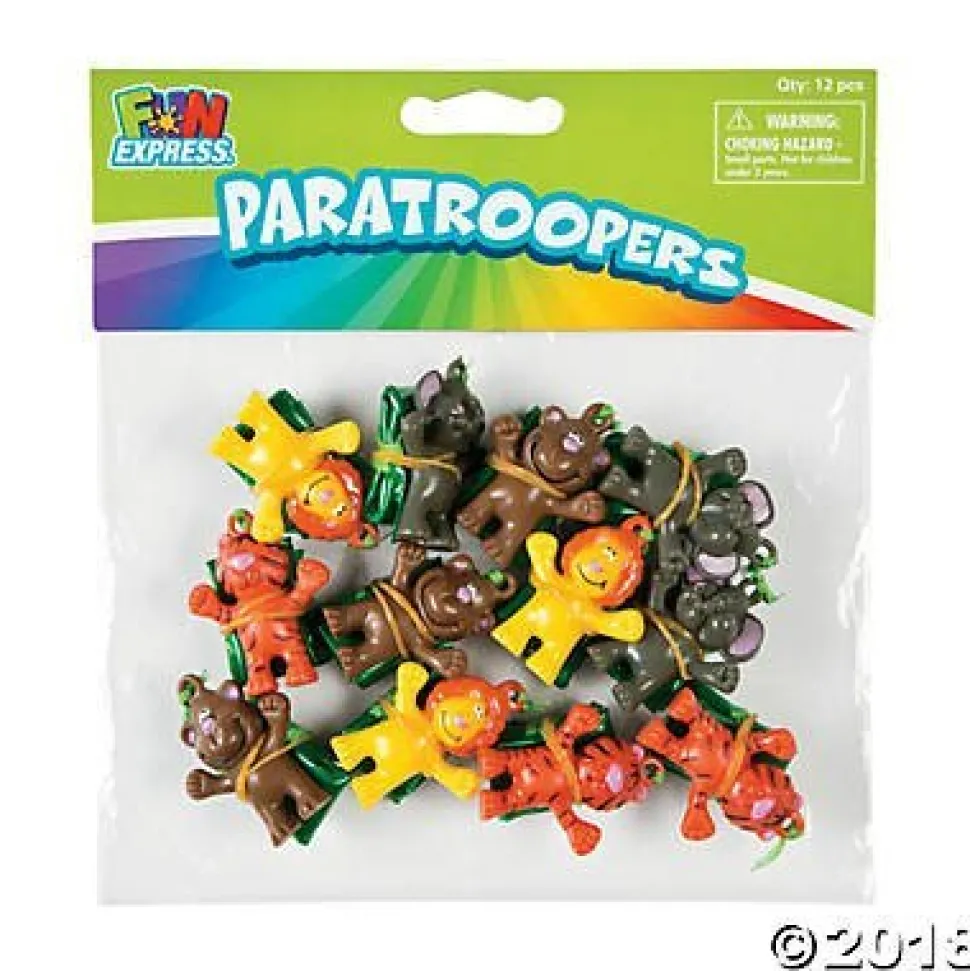 Zoo Animal Paratroopers | 12ct